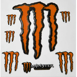 Adesivo Refletivo Laranja M5 3d Garra Carro Moto Capacete