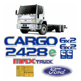 Adesivo Resinado Compatível Ford Cargo 2428e