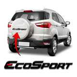 Adesivo Resinado Emblema Ford Ecosport Capa Estepe Preto