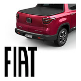 Adesivo Resinado Fiat Black Piano Tampa Traseira Toro