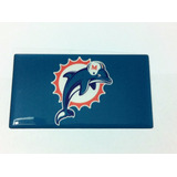 Adesivo Resinado Miami Dolphins Nfl 9x5 Cm