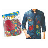 Adesivo Retalho Remendo Para Roupa Festa Junina 10 Adesivos