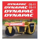 Adesivo Rolo Compactador Dynapac Cg11 Cg 11 Kit Completo Mk