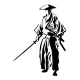 Adesivo Samurai Ninja Japão Parede Quarto
