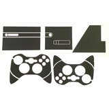 Adesivo Skin Para Xbox 360 U-slim Carbono Console Controles