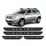 Adesivo Soleira Porta Renault Duster 4und