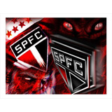 Adesivo Spfc Futebol São Paulo Tricolor Clube 6m²