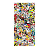 Adesivo Sticker Bomb Tuning Carro Moto Bike Skate 35x75cm P