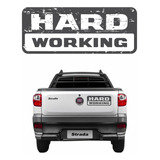 Adesivo Strada Hard Working 2018/19 Emblema