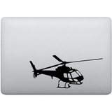 Adesivo Tablet Notebook Pc Aviador Helicóptero