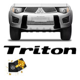 Adesivo Triton L200 2011/2012 Para-choque Overbumper