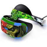 Adesivo Vinil Hulk Oculos Vr Zvr2 Playstation Ps4 Sony