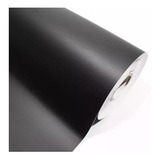 Adesivo Vinil Preto Fosco P/ Geladeira 3m X 1m + Espatula