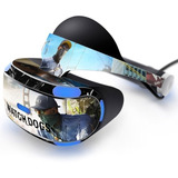 Adesivo Vinil Watch Dogs Oculos Vr Zvr2 Playstation Ps4 Sony
