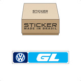 Adesivo Volkswagen Gl 2,5cm X 11cm