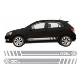 Adesivo Volkswagen Gol G2 G3 G4 G5 G6 Faixa Lateral Gol36