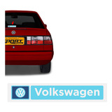 Adesivo Volkswagen Vw Traseiro Interno Linha