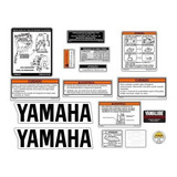 Adesivos Advertencia Antiga Yamaha Dt 200 R 1998