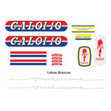 Adesivos Antiga Caloi 10 Sportissima 1976 Letras Brancas