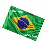 Adesivos Bandeira Brasil Grande 32cm 2