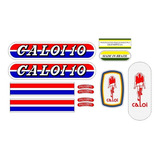 Adesivos Bicicleta Caloi 10 1976 Metalizados - Frete Fixo