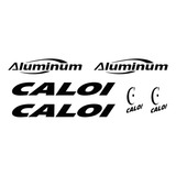 Adesivos Caloi Aluminum Preto Mtb Montain