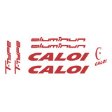 Adesivos Caloi T Type Vermelho Mtb Montain Bike