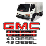 Adesivos Caminhão 7110 4.3 Diesel Direct + Gmc Resinado