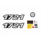 Adesivos Compatível Mercedes Benz 1721 Emblema