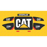 Adesivos Compatível Mini Carregadeira Caterpillar 226b3
