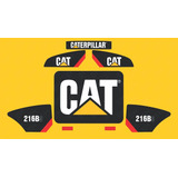 Adesivos Compatível Mini Carregadeira Caterpillar 242b3