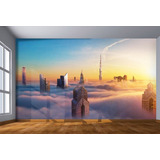 Adesivos De Parede Sol Acima Das Nuvens Céu 3d M² Nsk94