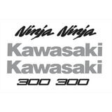 Adesivos Emblema Compatível Kawasaki Ninja 300