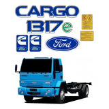 Adesivos Emblemas Resinados Compatível Cargo 1317e