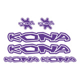 Adesivos Kona Roxo (violeta) Mtb Bike