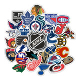 Adesivos Logo Times Nhl (hockey Americano) - Cartela