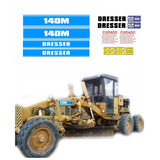 Adesivos Motoniveladora Dresser 140m 140 M Hwb 05444 