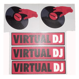 Adesivos Originais Logo Virtual Dj (5