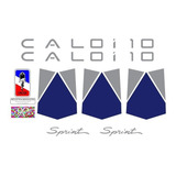 Adesivos Para Bicicleta Antiga Caloi 10 Sprint 1988 Azul