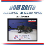 Adesivos Para Jetcóptero De Combate Comandos Em Ação