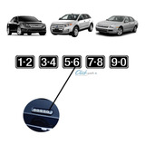 Adesivos Porta Ford Fusion Edge Botão Senha Tecla Numero Kit