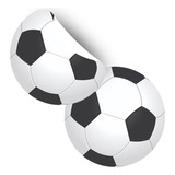 Adesivos Redondo 3,5cm Bola De Futebol