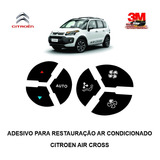 Adesivos Reparo Comando Ar Condicionado Citroen C3 Aircross