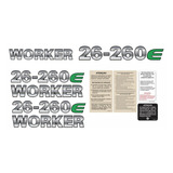 Adesivos Resinado Compatível Volkswagen 26-260e Worker