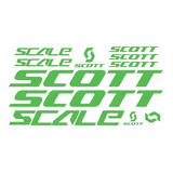 Adesivos Scott Scale Verde Montain Bike