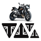 Adesivos Triumph Escudo Capacete Emblema Resinado-genérico