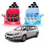 Aditivo Concentrado Rosa + Água Paraflu Citroen C5 3.0 2004