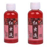 Aditivo Líquido Isca Com Aroma De Verme Vermelho 60ml+100ml