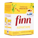 Adoçante Dietético Em Pó Aspartame Finn - 50 Sachês