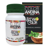 Adoçante Em Pó 100% Natural Stévia 40g - Color Andina